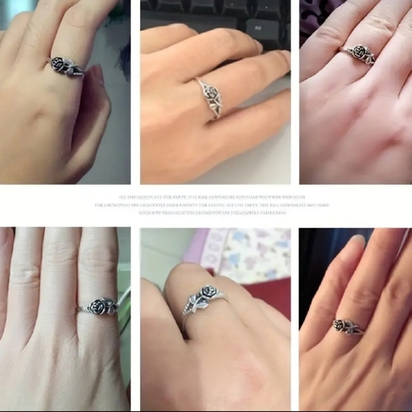 NEW! Vintage look  rose ring.  Eternal love  🌹 - Picture 6 of 7